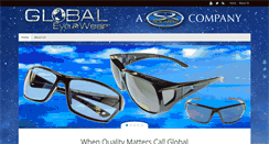 Desktop Screenshot of global-eyewear.com